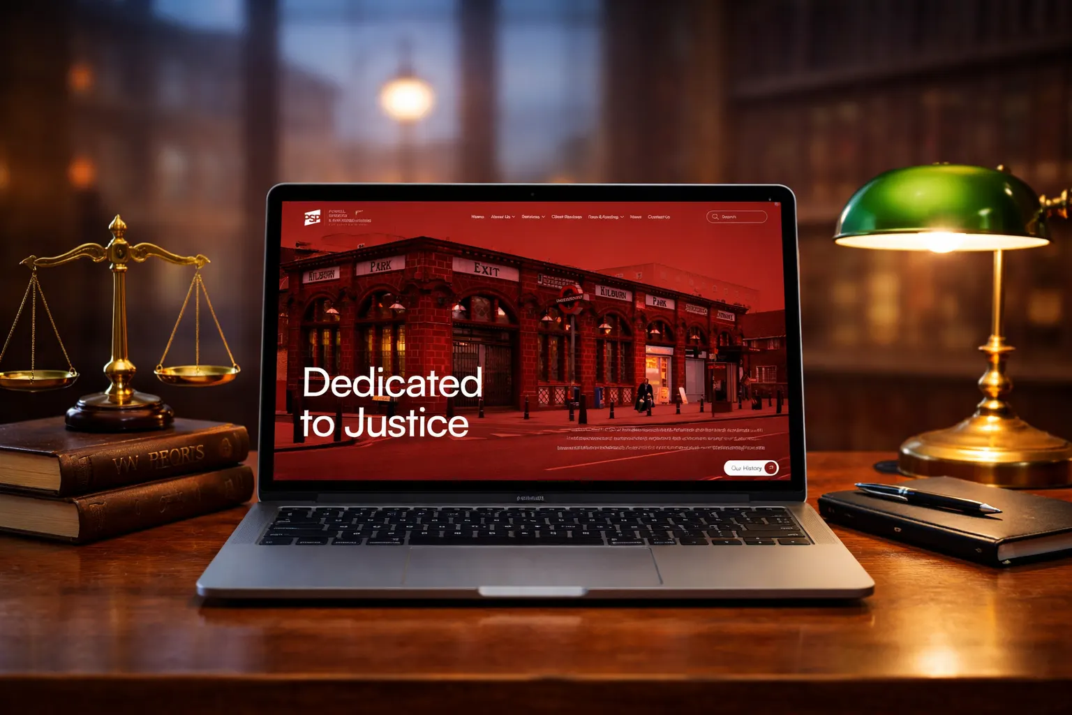 PSP Law, Criminal Legal Specialists website project