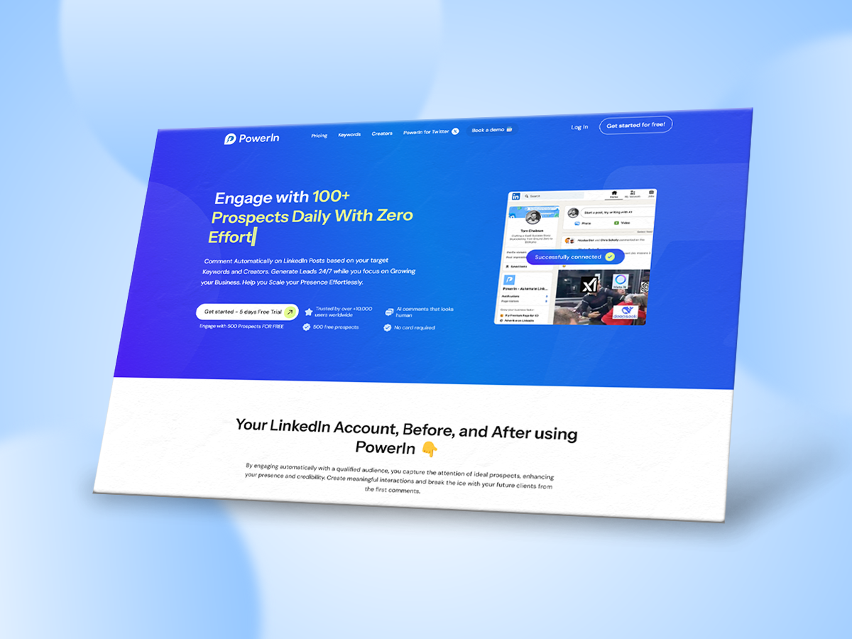 Powerin Automation website project