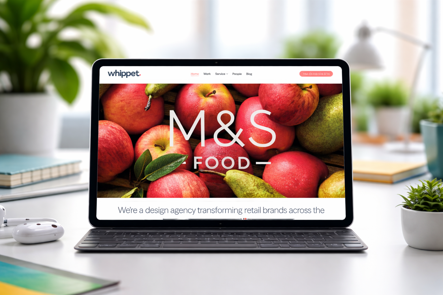 Whippet London, Award-Winning Retail Brand Design Agency website project
