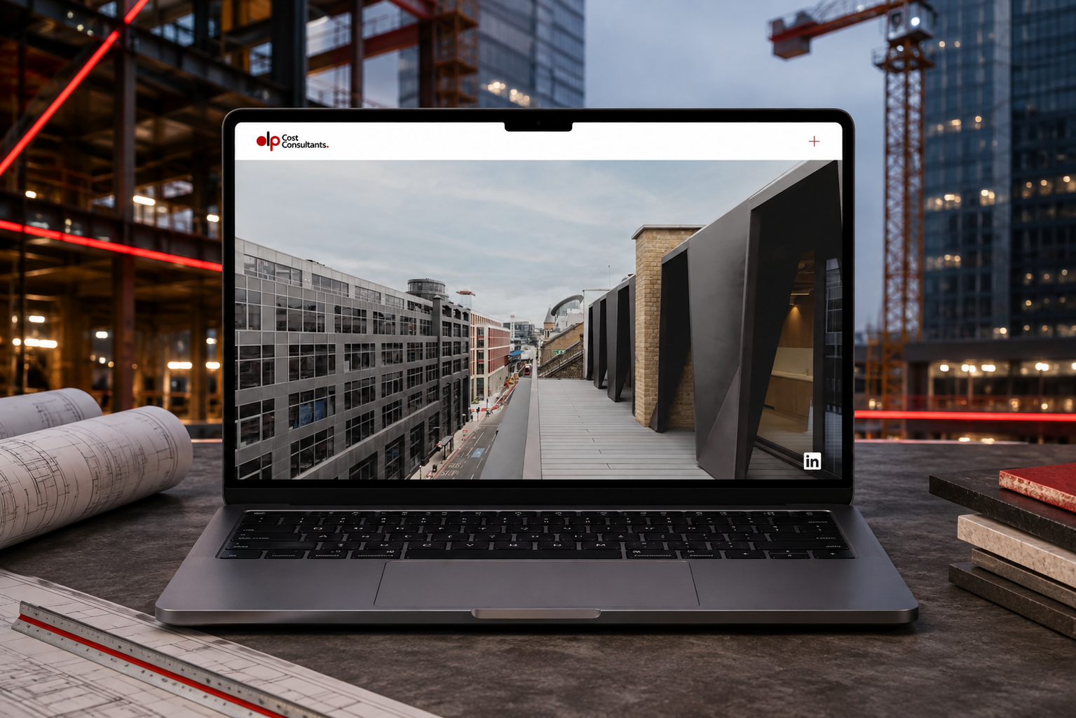 OLP Cost Consultants – Construction Cost and Project Management website project