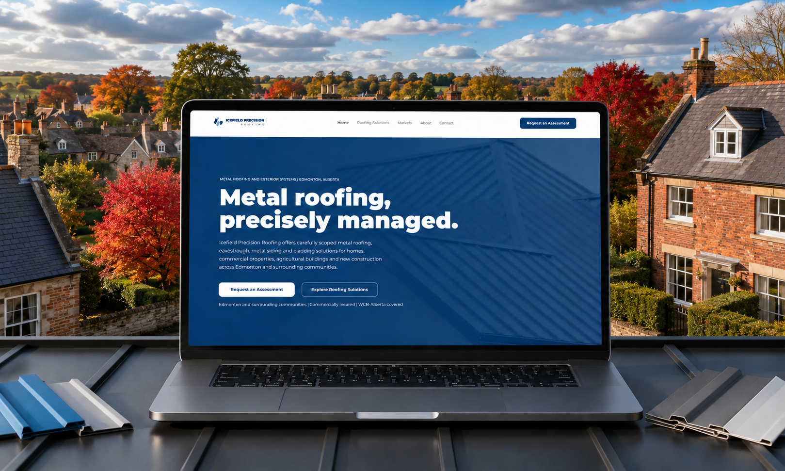 Iceland Roofing website project