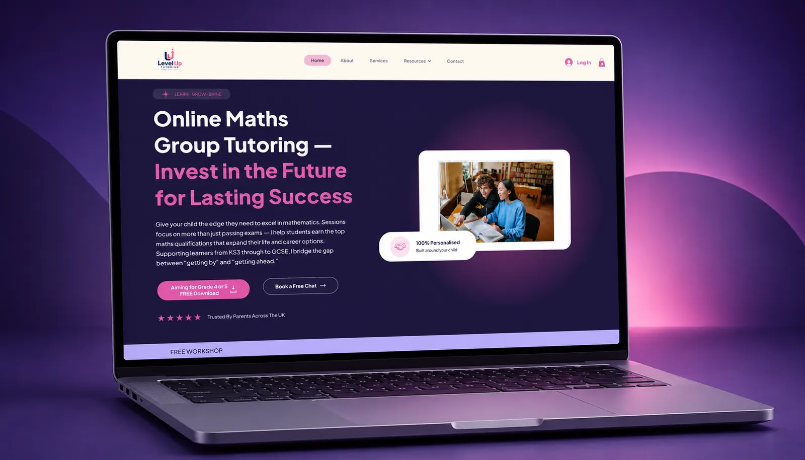 Wix Redesigns supporting creative example